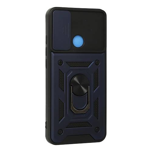 Redmi 9C K�l�f Pars Lens Y�z�kl� Silikon - Lacivert