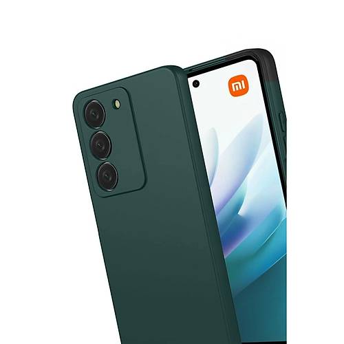 Redmi 15 4G First Silikon - Koyu Ye�il
