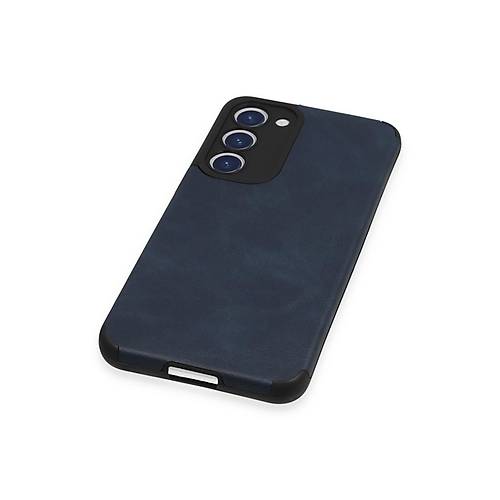 Galaxy S23 Plus K�l�f Loop Deri Silikon - Lacivert