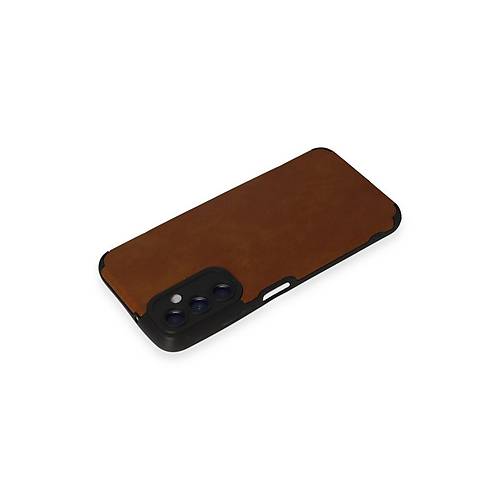 Galaxy A05S K�l�f Loop Deri Silikon - Kahverengi