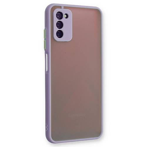 Galaxy A03S K�l�f Montreal Silikon Kapak - Mor