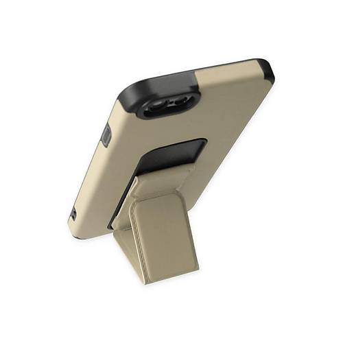 iPhone 6 K�l�f Mega Standl� Silikon - Gold