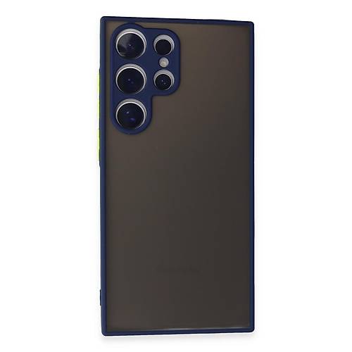 Galaxy S24 Ultra K�l�f Montreal Silikon Kapak - Lacivert