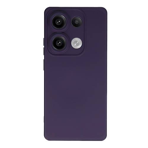 Redmi Note 13 Pro 4G K�l�f Nano i�i Kadife Silikon - Mor