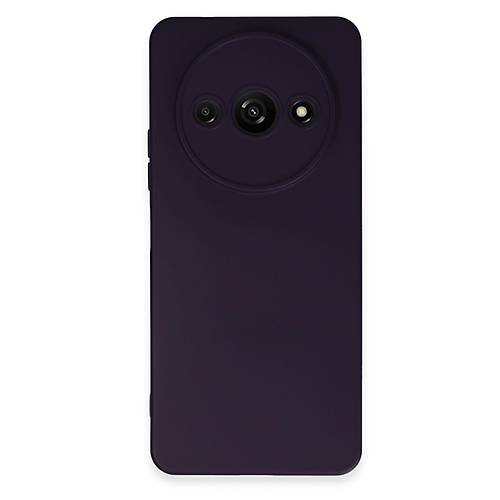 Redmi A3 4G K�l�f Nano i�i Kadife Silikon - Mor