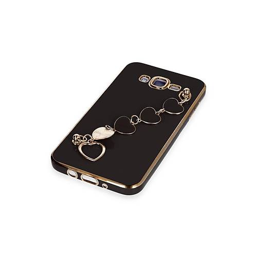 Galaxy J7 K�l�f Esila Silikon - Siyah