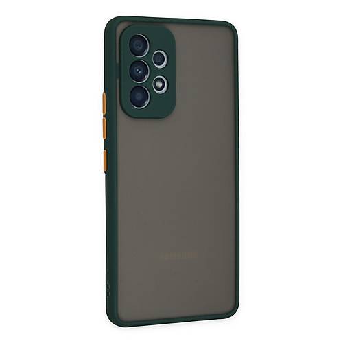 Galaxy A33 5G K�l�f Montreal Silikon Kapak - Ye�il