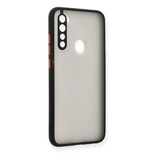 Redmi Note 8 K�l�f Montreal Silikon Kapak - Siyah