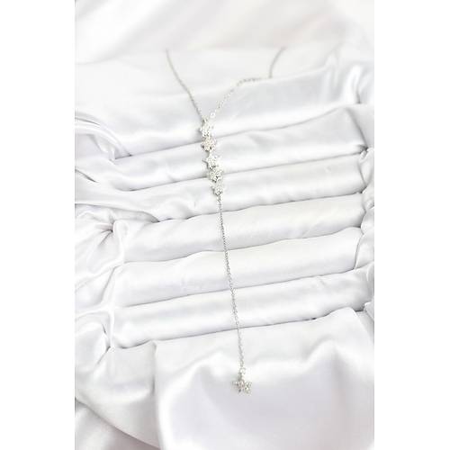 316L �elik Zincir G�m�� Renk Y�ld�z Model Y Kolye