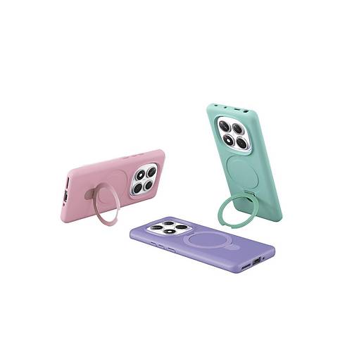 Redmi Note 14 Pro 5G Regal Magsafe Standl� Kapak - Lacivert