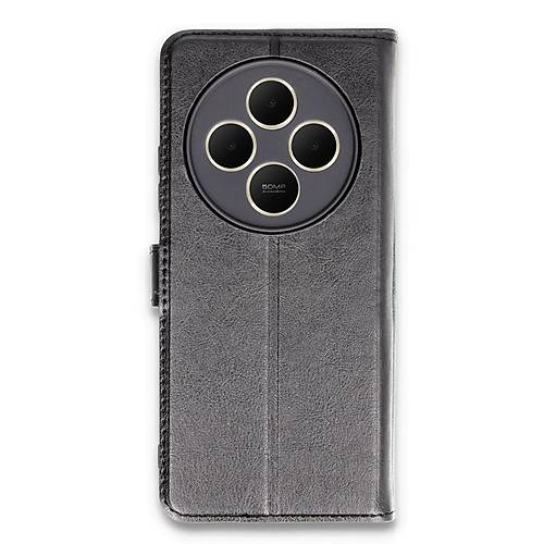 Redmi 14C K�l�f Trend S Plus Kapakl� K�l�f - Siyah