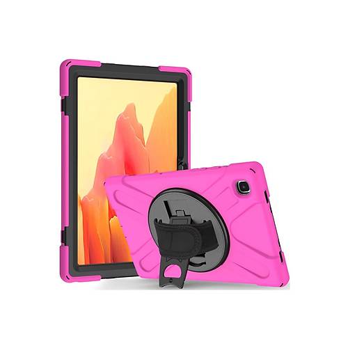 Galaxy T220 Tab A7 Lite 8.7 K�l�f Amazing Tablet Kapak - Pembe