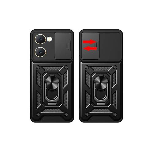 Y18 K�l�f Pars Lens Y�z�kl� Silikon - Siyah