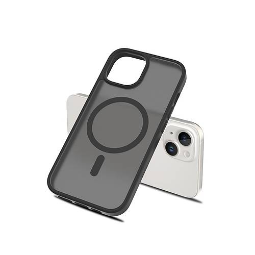 iPhone 15 Jota Magsafe Kapak - Siyah