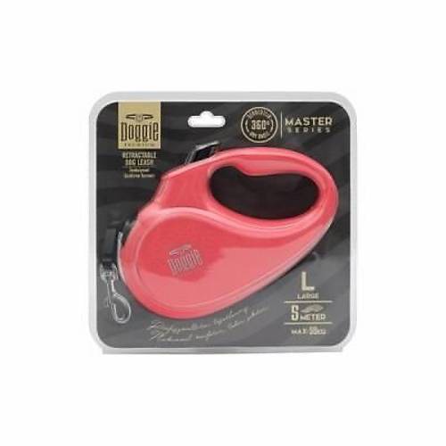 Otomatik K�pek Tasmas� Master Seri Large Pembe