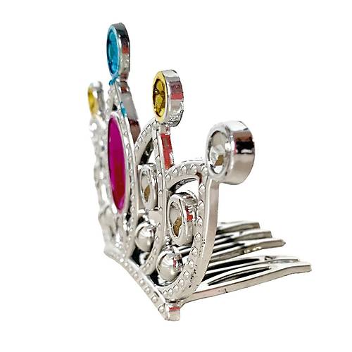 G�m�� Renk Tarakl� Model Prenses Krali�e Tac� 2 No 12x7 cm