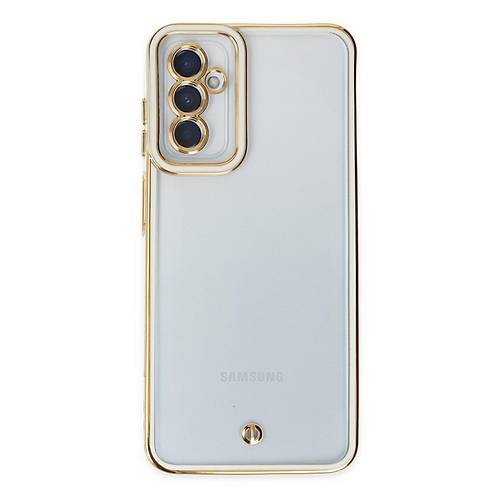 Galaxy M23 K�l�f Liva Lens Silikon - Beyaz