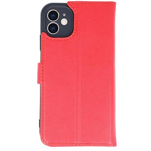 iPhone 11 K�l�f Trend S Plus Kapakl� K�l�f - K�rm�z�