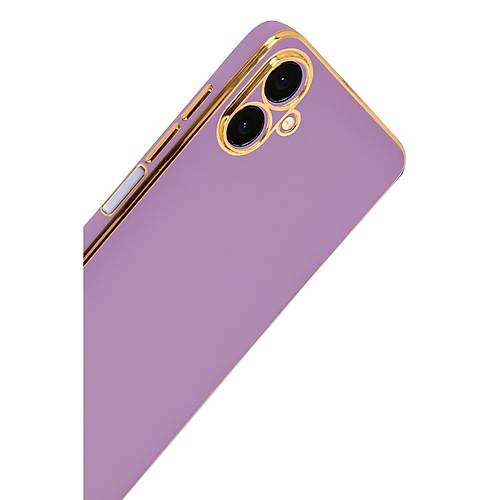 Galaxy A07 4G Volet Silikon - Mor