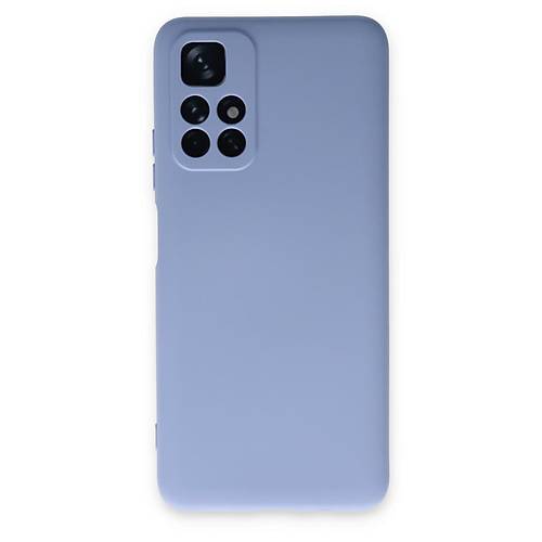 Redmi Note 11T K�l�f Nano i�i Kadife Silikon - Lila
