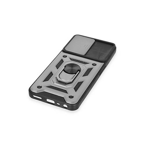 Realme C35 K�l�f Pars Lens Y�z�kl� Silikon - G�m��