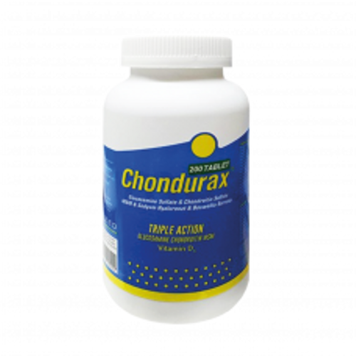 Chondurax Triple Action Glucosamine Chondroitin MSM 200 Tablet