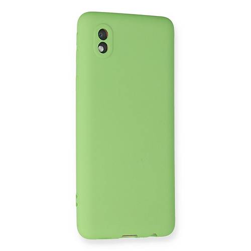 Galaxy A01 Core K�l�f First Silikon - Ye�il