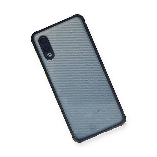 Galaxy A02 K�l�f Miami �effaf Silikon - Lacivert