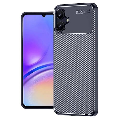 Galaxy A06 K�l�f Auto Focus Karbon Kapak - Lacivert