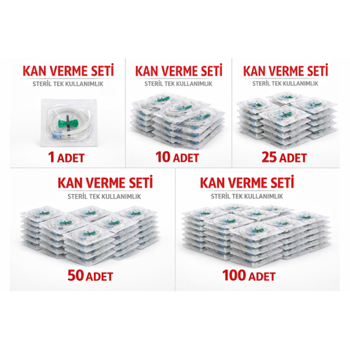 Kan Verme Seti Steril Tek Kullan�ml�k