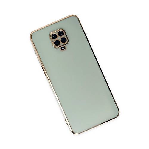Redmi Note 9 Pro K�l�f Volet Silikon - A��k Ye�il