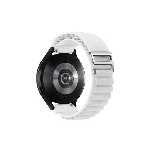 Watch 20mm KR410 Kuma� Kordon - Beyaz