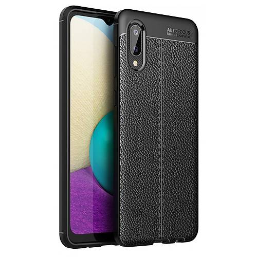 Galaxy A02 K�l�f Auto Focus Kapak - Siyah