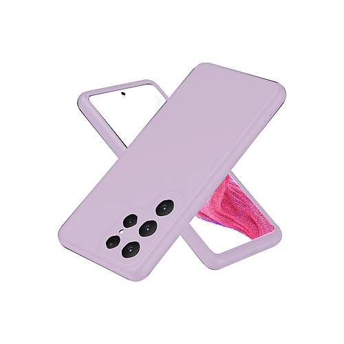 Galaxy S25 Ultra K�l�f First Silikon - Lila
