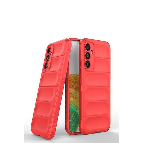 Galaxy A05S K�l�f Optimum Silikon - K�rm�z�