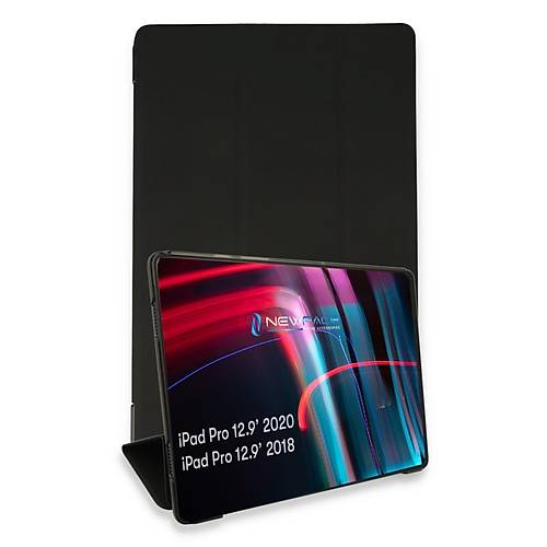 iPad Pro 12.9 (2021) K�l�f Tablet Smart K�l�f - Siyah