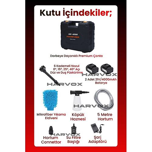 X-4000 Y�ksek Bas�n�l� Ara� Y�kama Makinesi