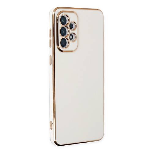 Galaxy A73 5G K�l�f Volet Silikon - Beyaz