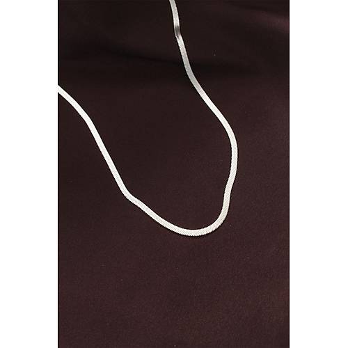 316L �elik G�m�� Renk 60 cm �talyan Zincir Kolye