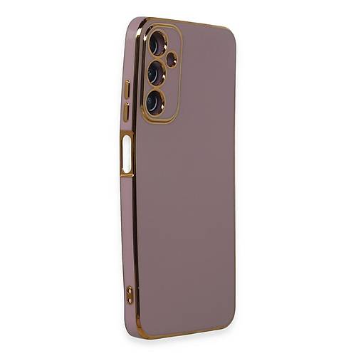 Galaxy A05S K�l�f Volet Silikon - Mor