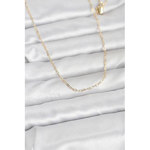 CM 14K Gold Renk 60 cm Zincirli Kad�n Kolye