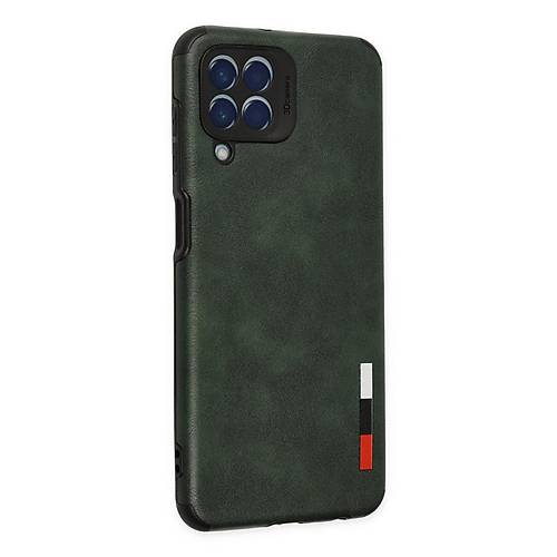 Galaxy M33 K�l�f Loop Deri Silikon - Ye�il