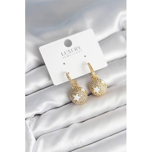 Top Y�ld�z Model Zirkon Ta�l� Kad�n K�pe