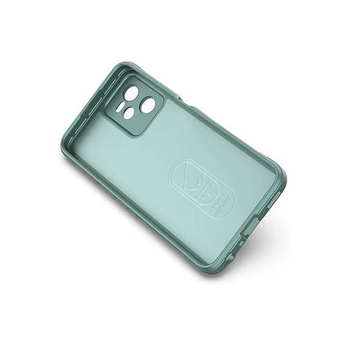 Realme C35 K�l�f Optimum Silikon - Koyu Ye�il
