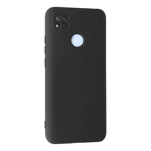 Redmi 9C K�l�f Nano i�i Kadife Silikon - Gri