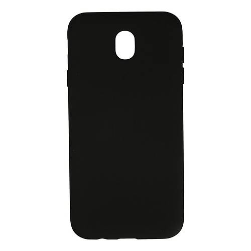 Galaxy J7 Pro / J730 K�l�f Nano i�i Kadife Silikon - Siyah