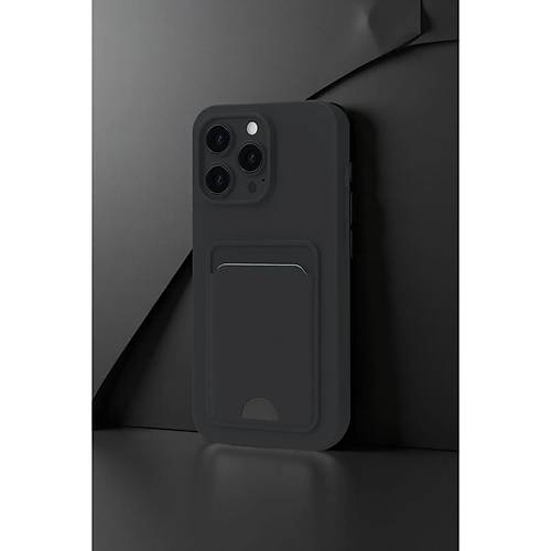 iPhone 16 Pro K�l�f Kelvin Kartvizitli Silikon - Bordo