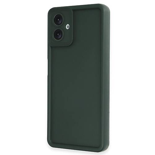 Galaxy A06 K�l�f Viera Silikon - Koyu Ye�il