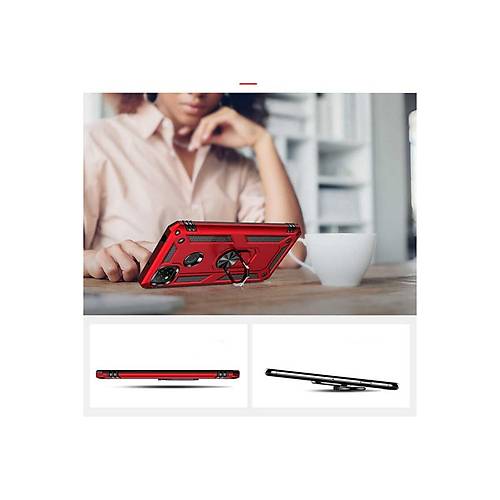 Redmi 9C K�l�f Sofya Y�z�kl� Silikon Kapak - Rose