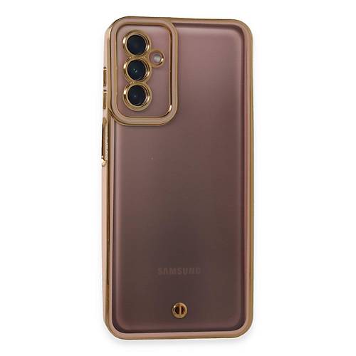 Galaxy M23 K�l�f Liva Lens Silikon - Pudra